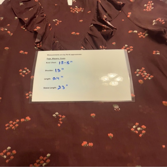 Warm
Floral Print Bateau Neckline Blouse
Size: L - Picture 14 of 15